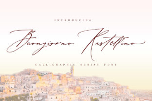Buongiorno Rastellino: A Delicate Script for Creative Expression