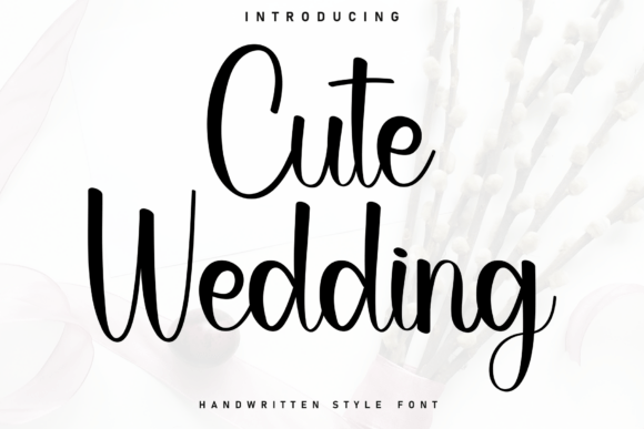Cute Wedding Font: A Sweet Addition to Your Design Projects
