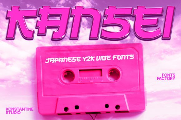 Kansei: The Font That’s Redefining Design in the Y2K Era