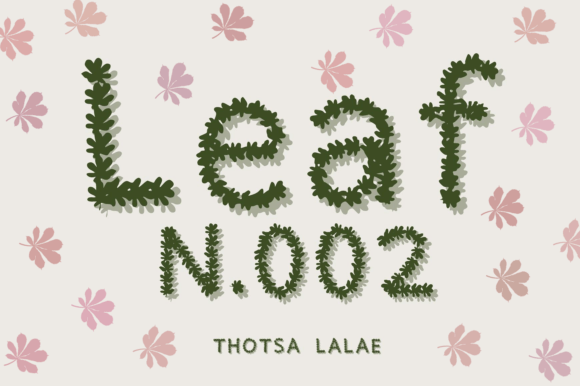 Leaf N.002: A Modern Botanical Accent for Design and Creativity
