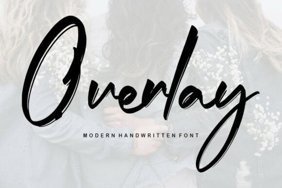 Overlay: A Delicate, Elegant Handwritten Font for Modern Design