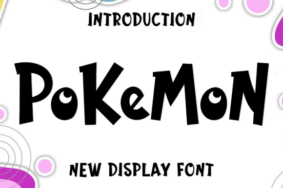 Pokémon: A Playful, Warm Display Font