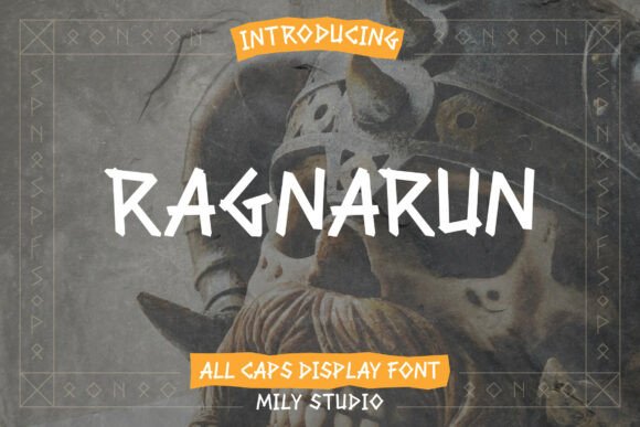 Ragnarun: A Nordic Display Font Rooted in Myth and Might