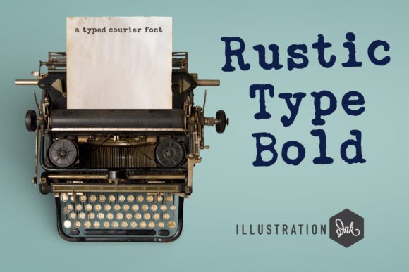 Rustic Type and the Timeless Appeal of a Grunge-Inspired Courier Font