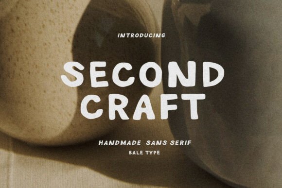 Second Craft: Where Handmade Authenticity Meets Modern Typography