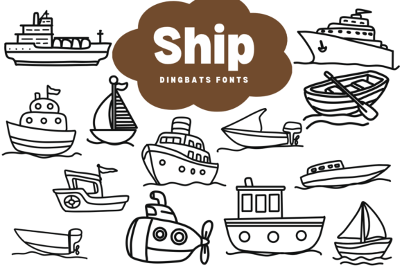 Ship Font: A Creative Tool for Designers and Creators