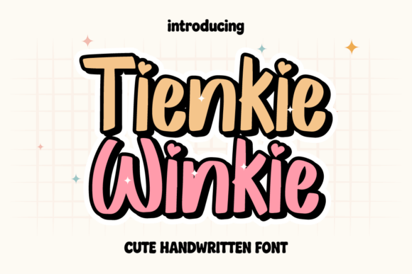 Tienkie Winkie: The Playful Handwritten Font You’ll Reach For Again and Again